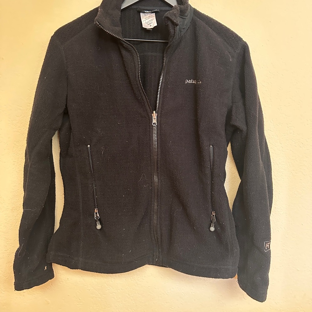 Patagonia Black Full-Zip Fleece